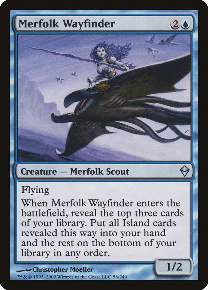 Merfolk Wayfinder [Zendikar] | D20 Games