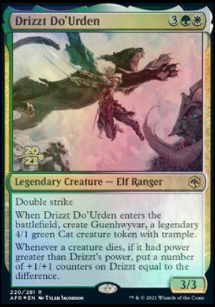 Drizzt Do'Urden [Dungeons & Dragons: Adventures in the Forgotten Realms Prerelease Promos] | D20 Games