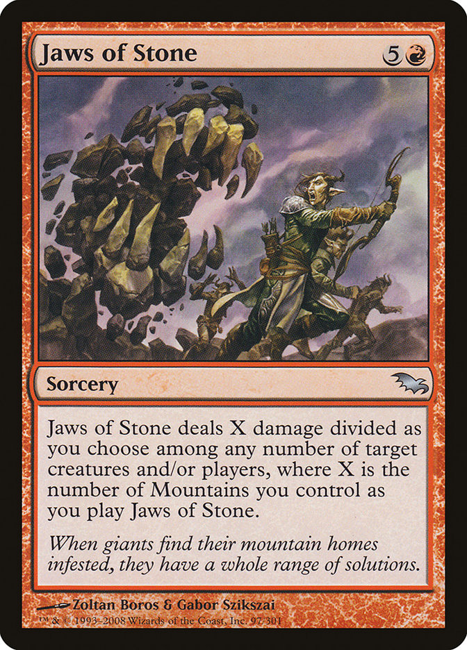 Jaws of Stone [Shadowmoor] | D20 Games