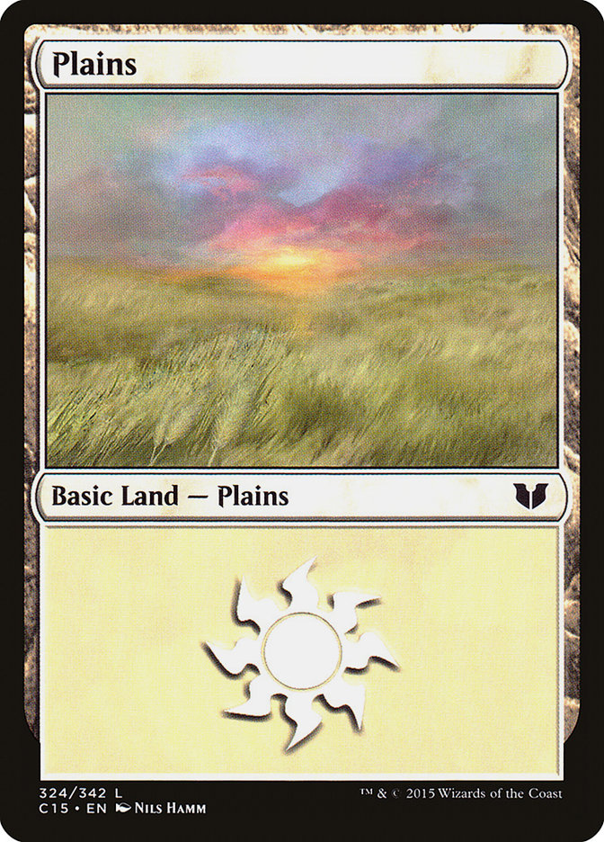 Plains (324) [Commander 2015] | D20 Games