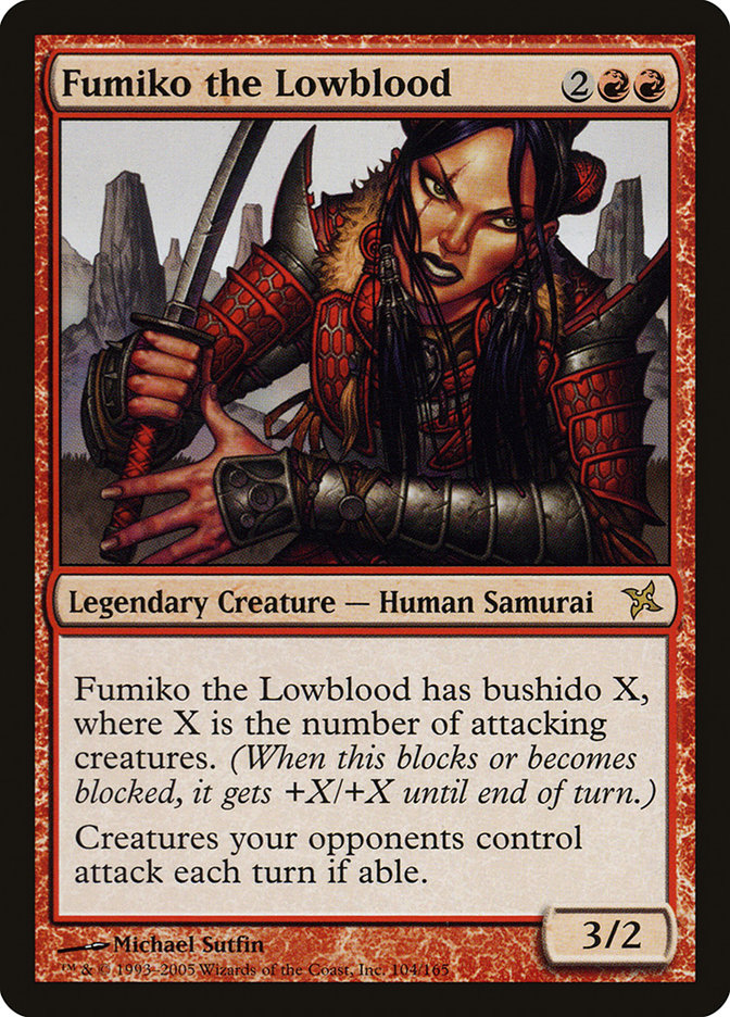 Fumiko the Lowblood [Betrayers of Kamigawa] | D20 Games