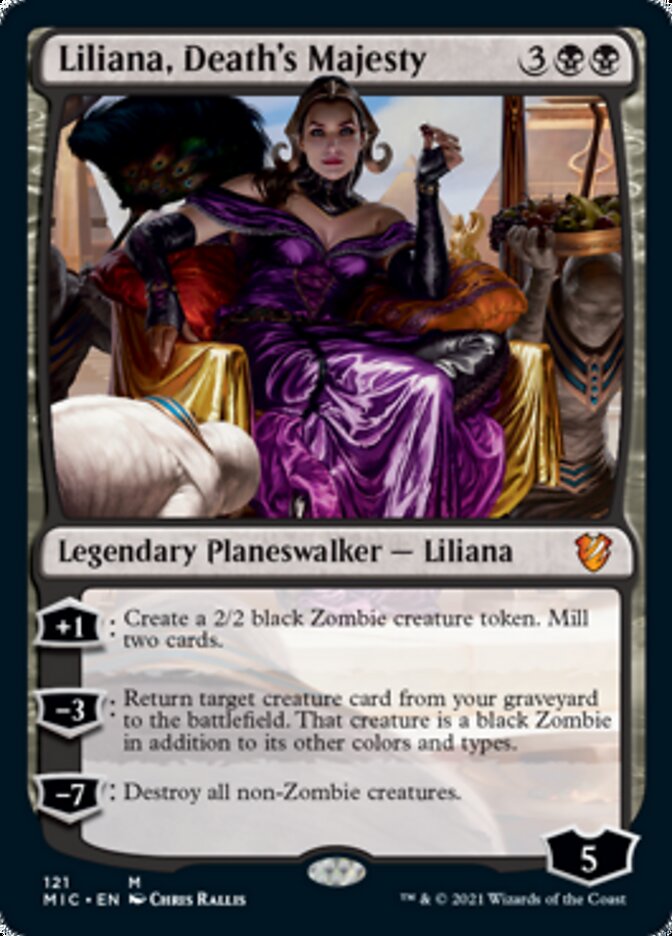 Liliana, Death's Majesty [Innistrad: Midnight Hunt Commander] | D20 Games