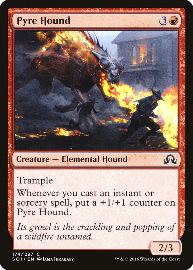 Pyre Hound [Shadows over Innistrad] | D20 Games