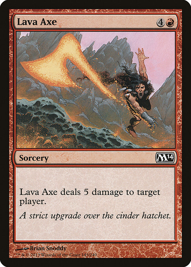 Lava Axe [Magic 2014] | D20 Games