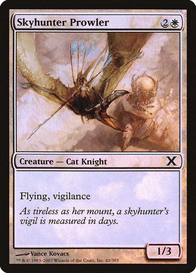 Skyhunter Prowler (Premium Foil) [Tenth Edition] | D20 Games