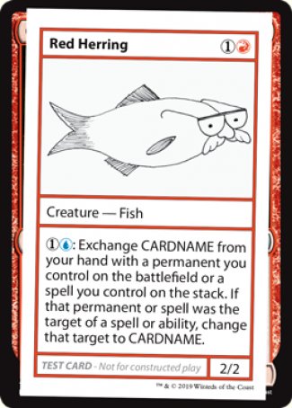 Red Herring (2021 Edition) [Mystery Booster Playtest Cards] | D20 Games