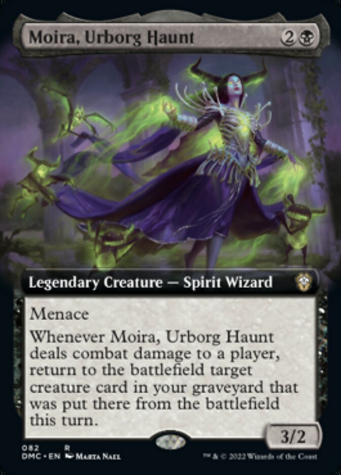 Moira, Urborg Haunt (Extended Art) [Dominaria United Commander] | D20 Games