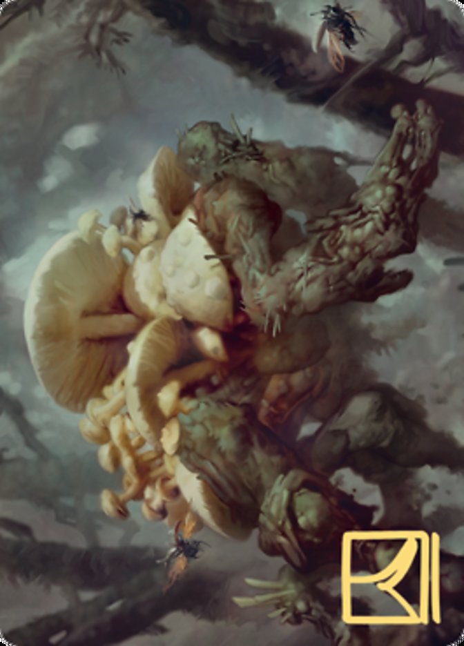 Swarm Shambler Art Card [Zendikar Rising Art Series] | D20 Games