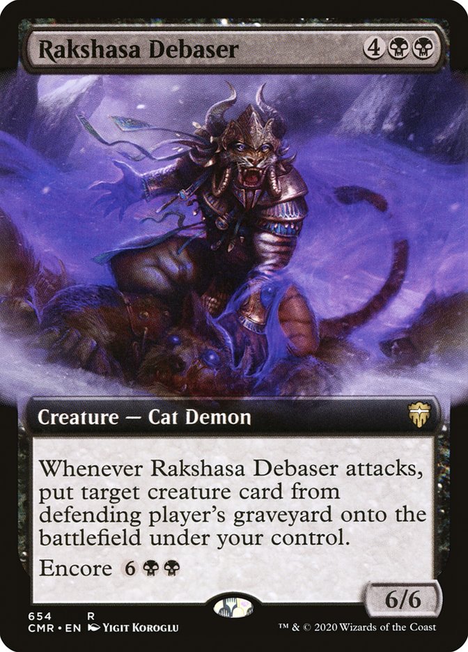 Rakshasa Debaser (Extended) [Commander Legends] | D20 Games