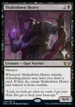 Shakedown Heavy (Promo Pack) [Streets of New Capenna Promos] | D20 Games