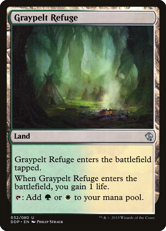 Graypelt Refuge [Duel Decks: Zendikar vs. Eldrazi] | D20 Games