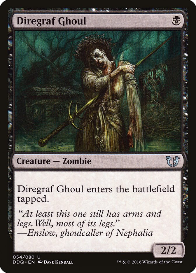 Diregraf Ghoul [Duel Decks: Blessed vs. Cursed] | D20 Games