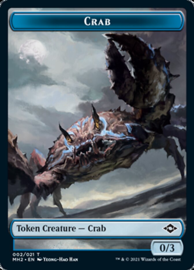 Crab Token // Treasure Token (21) [Modern Horizons 2 Tokens] | D20 Games