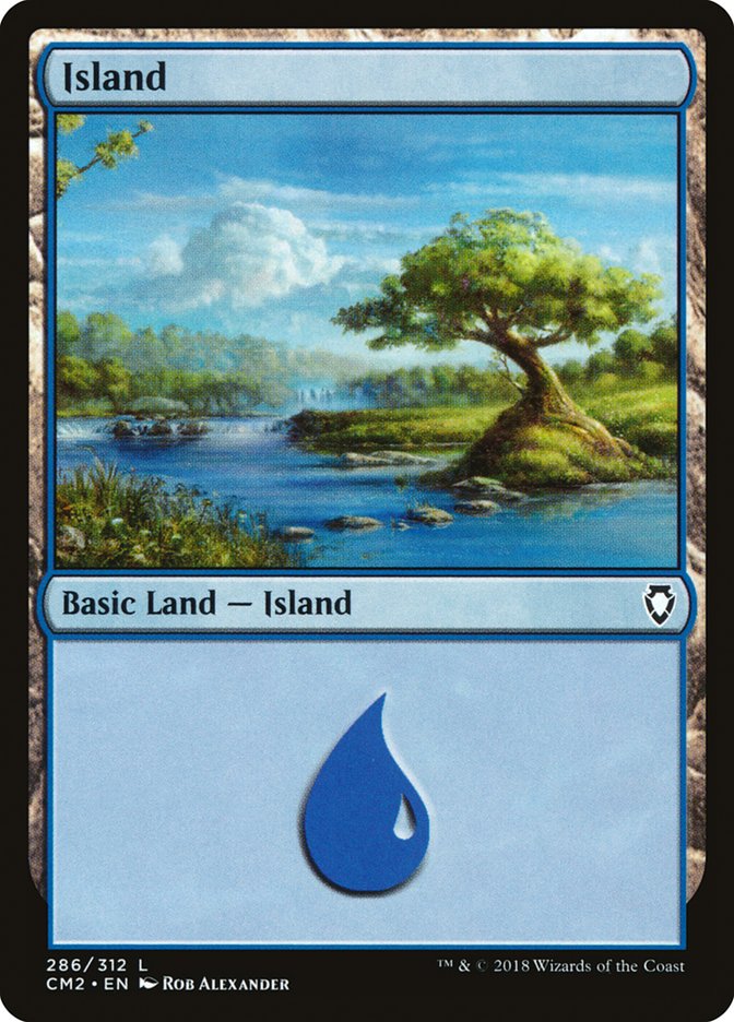 Island (286) [Commander Anthology Volume II] | D20 Games