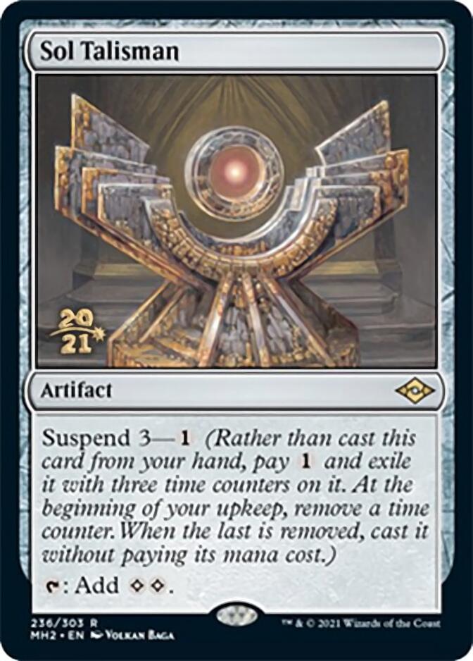 Sol Talisman [Modern Horizons 2 Prerelease Promos] | D20 Games