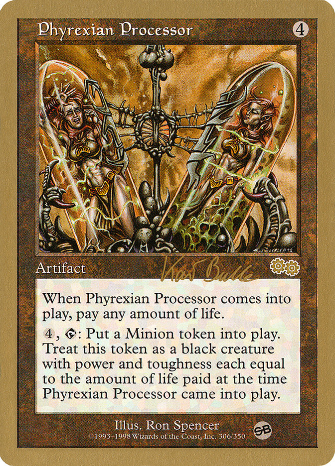 Phyrexian Processor (Kai Budde) (SB) [World Championship Decks 1999] | D20 Games