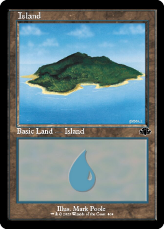 Island (404) (Retro) [Dominaria Remastered] | D20 Games