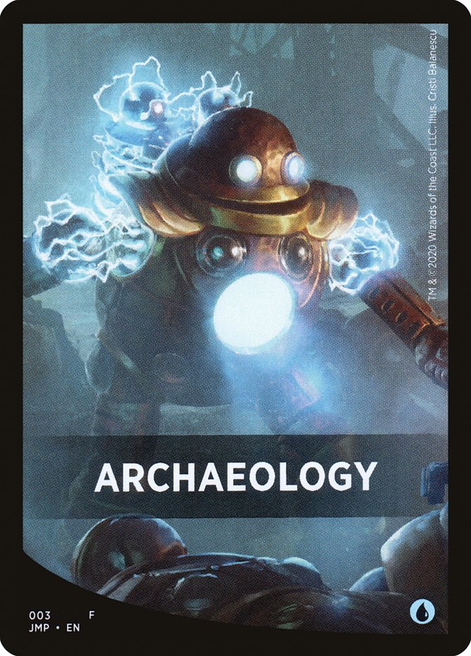 Archaeology Theme Card [Jumpstart Front Cards] | D20 Games