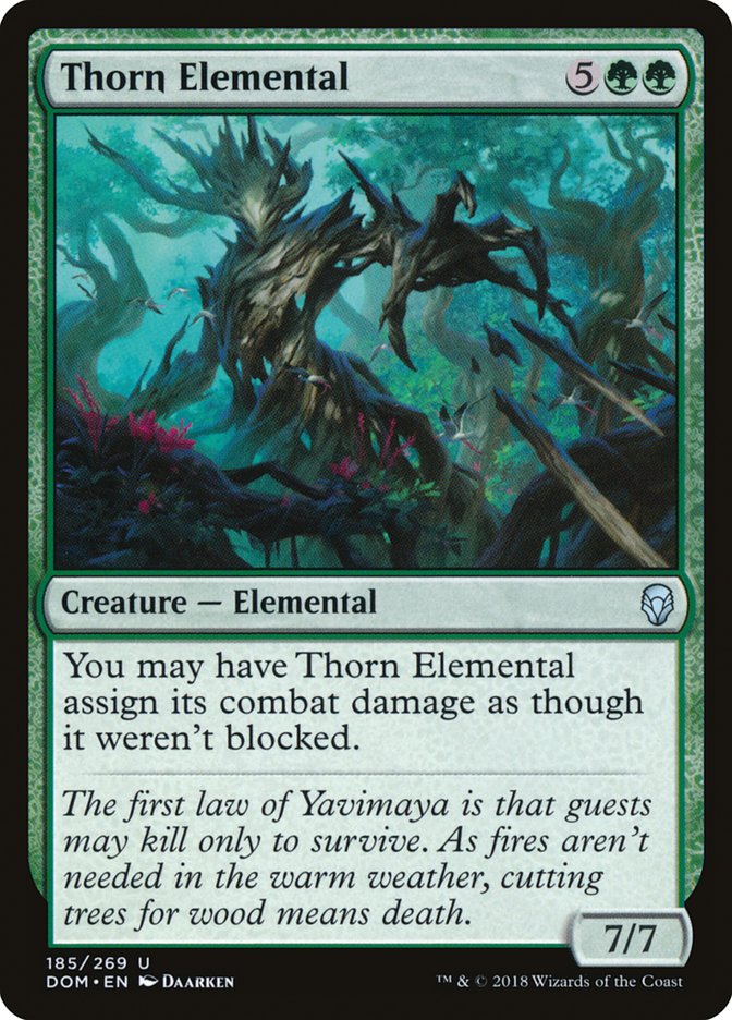 Thorn Elemental [Dominaria] | D20 Games