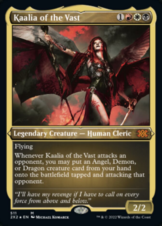 Kaalia of the Vast (Foil Etched) [Double Masters 2022] | D20 Games