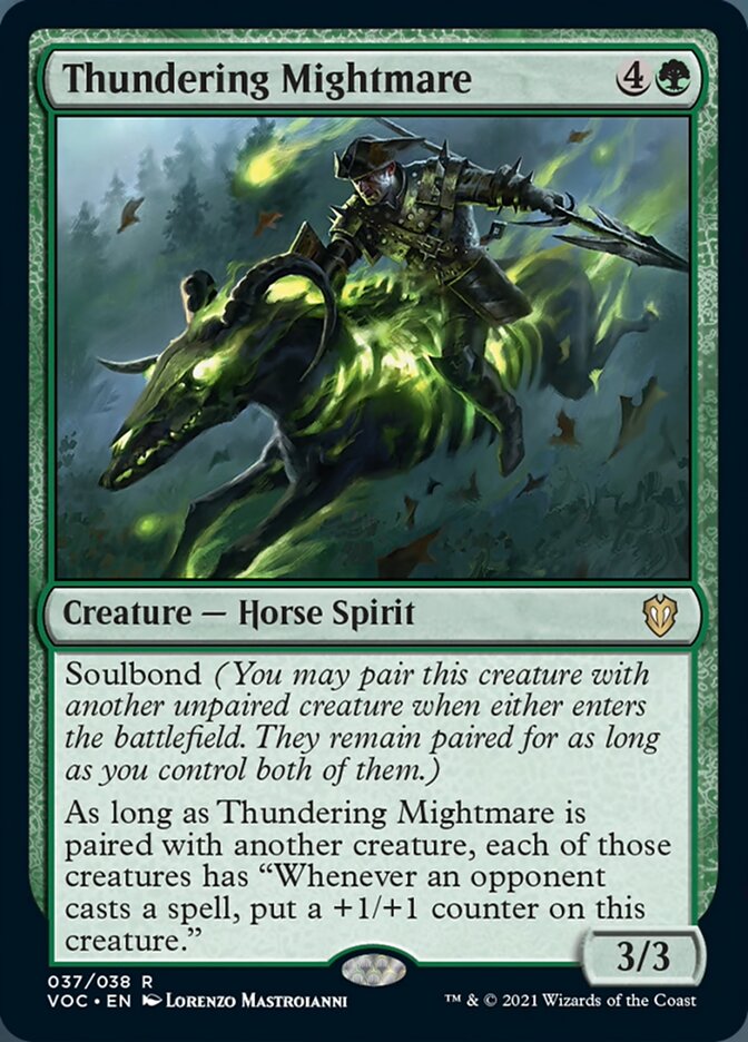 Thundering Mightmare [Innistrad: Crimson Vow Commander] | D20 Games