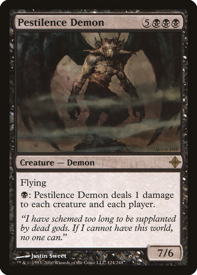 Pestilence Demon [Rise of the Eldrazi] | D20 Games