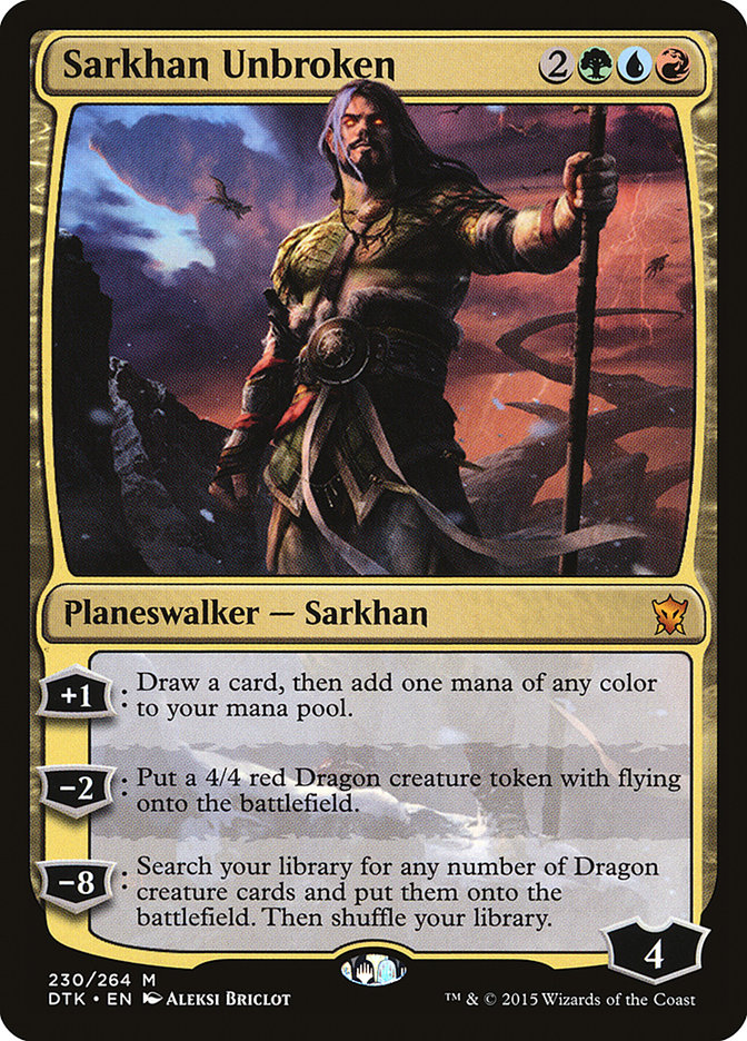 Sarkhan Unbroken [Dragons of Tarkir] | D20 Games