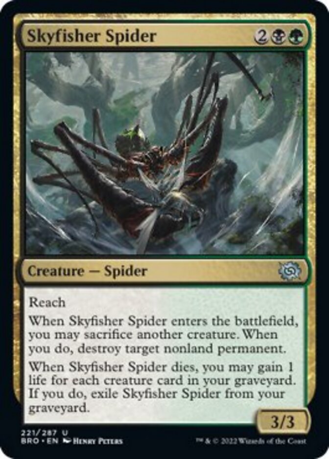 Skyfisher Spider [The Brothers' War] | D20 Games