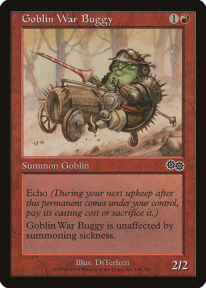 Goblin War Buggy [Urza's Saga] | D20 Games