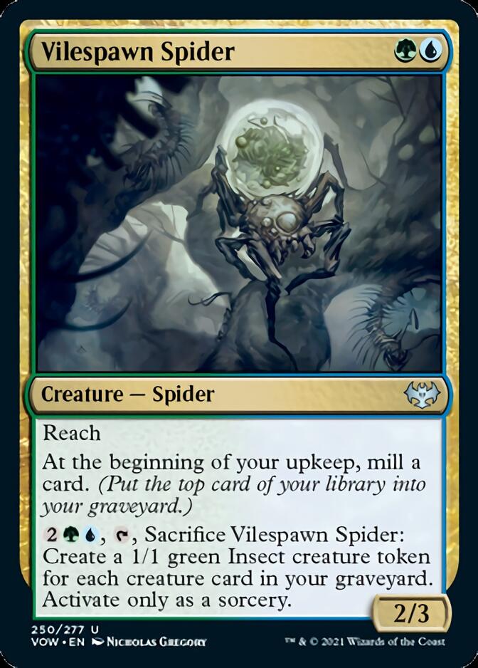 Vilespawn Spider [Innistrad: Crimson Vow] | D20 Games