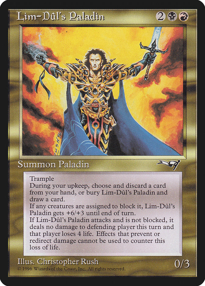 Lim-Dûl's Paladin [Alliances] | D20 Games