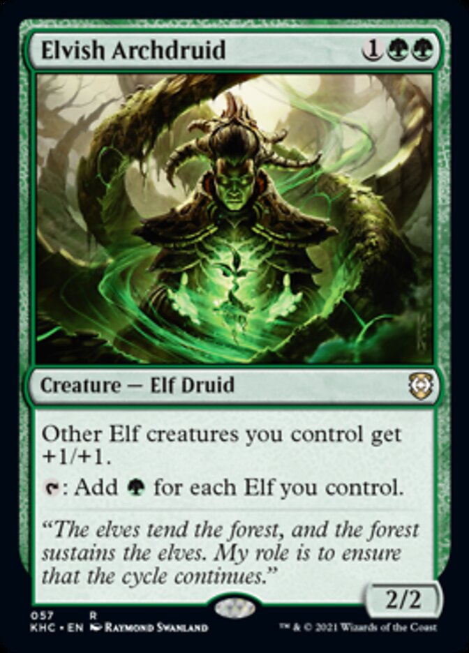 Elvish Archdruid [Kaldheim Commander] | D20 Games