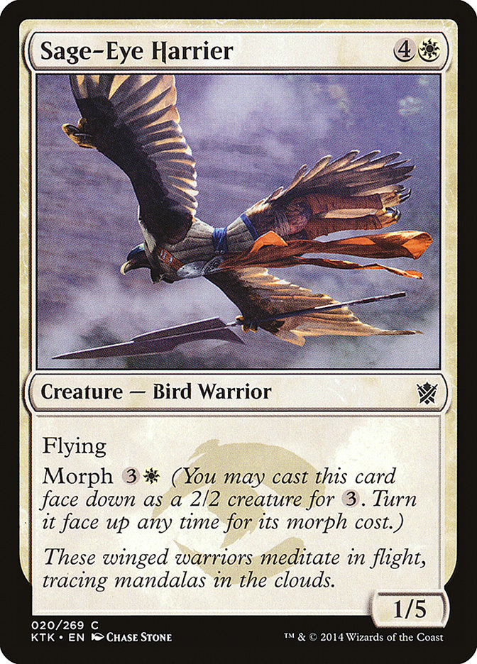 Sage-Eye Harrier [Khans of Tarkir] | D20 Games