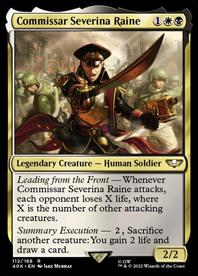 Commissar Severina Raine [Universes Beyond: Warhammer 40,000] | D20 Games