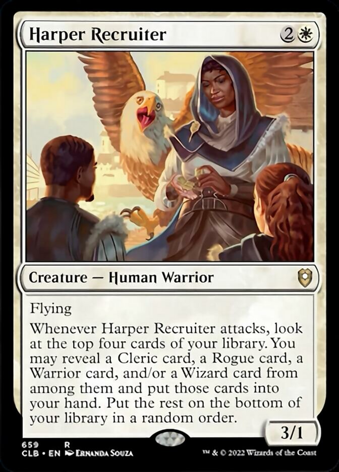 Harper Recruiter [Commander Legends: Battle for Baldur's Gate] | D20 Games