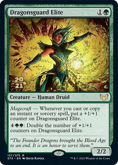 Dragonsguard Elite [Strixhaven: School of Mages Prerelease Promos] | D20 Games