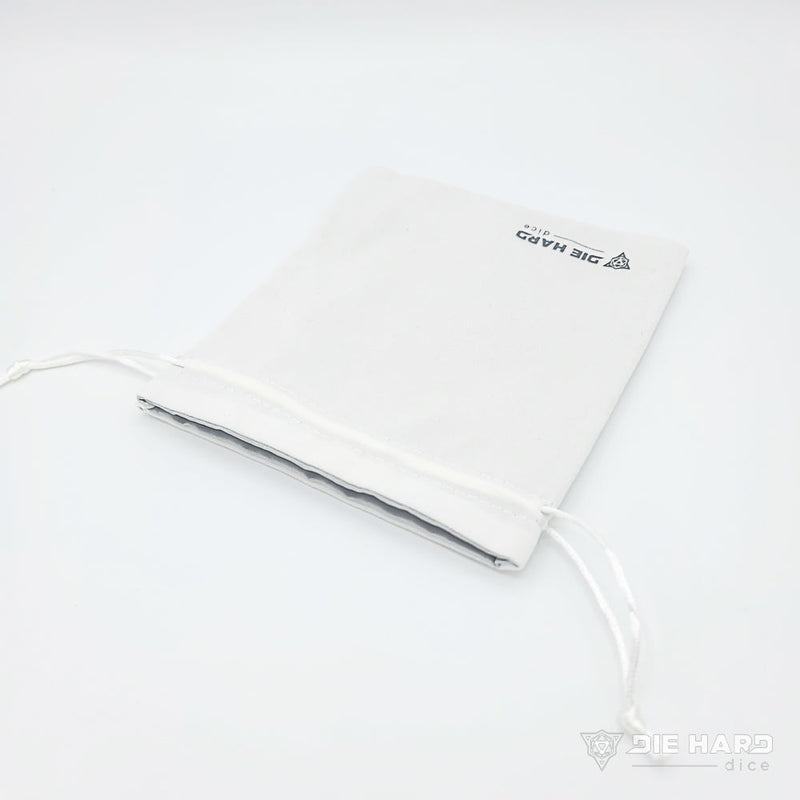 Velvet Dice Bag: Medium White