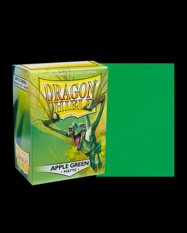Dragon Shield Matte Apple Green Sleeves | D20 Games