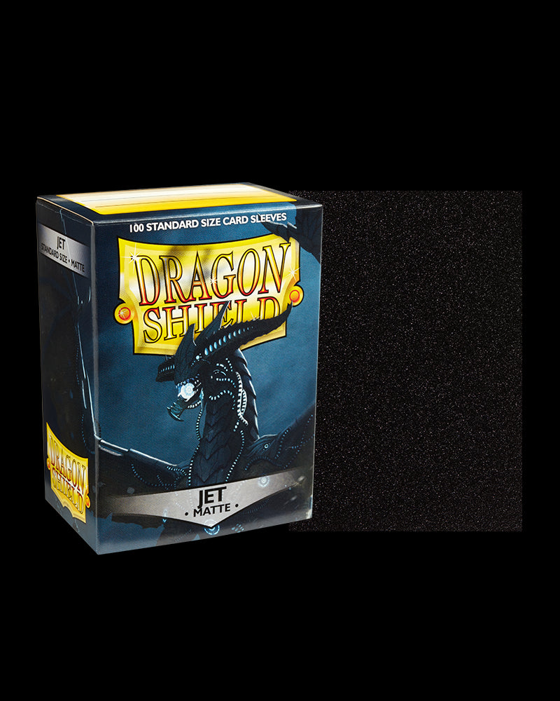 Dragon Shield Matte Jet Sleeves | D20 Games
