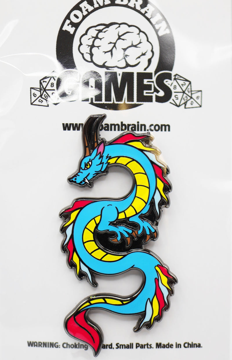 Pride Dragon Pins Enamel Pin Foam Brain Games