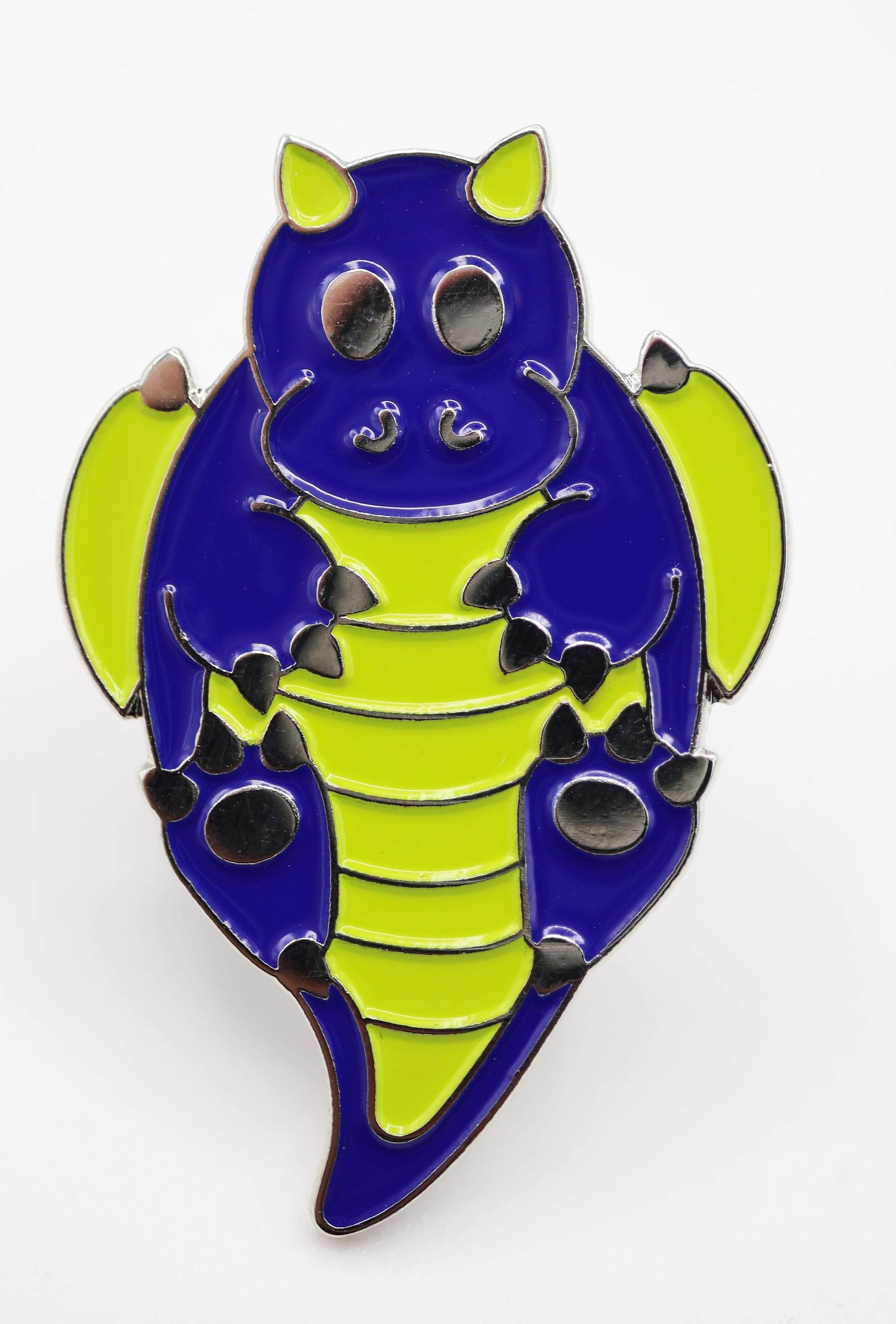 Critter Pins: Blue Baby Dragon | D20 Games