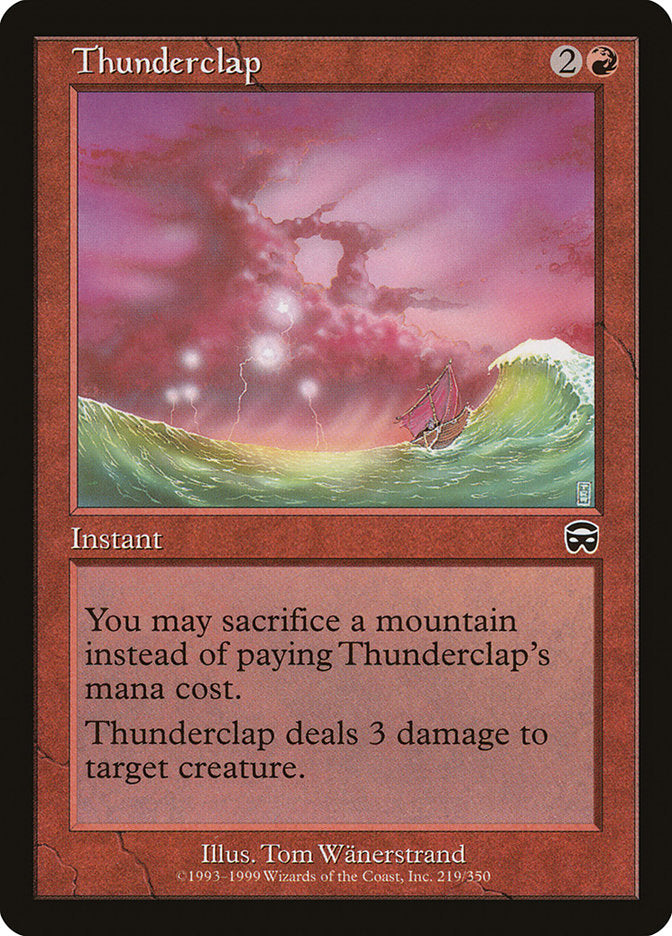 Thunderclap [Mercadian Masques] | D20 Games