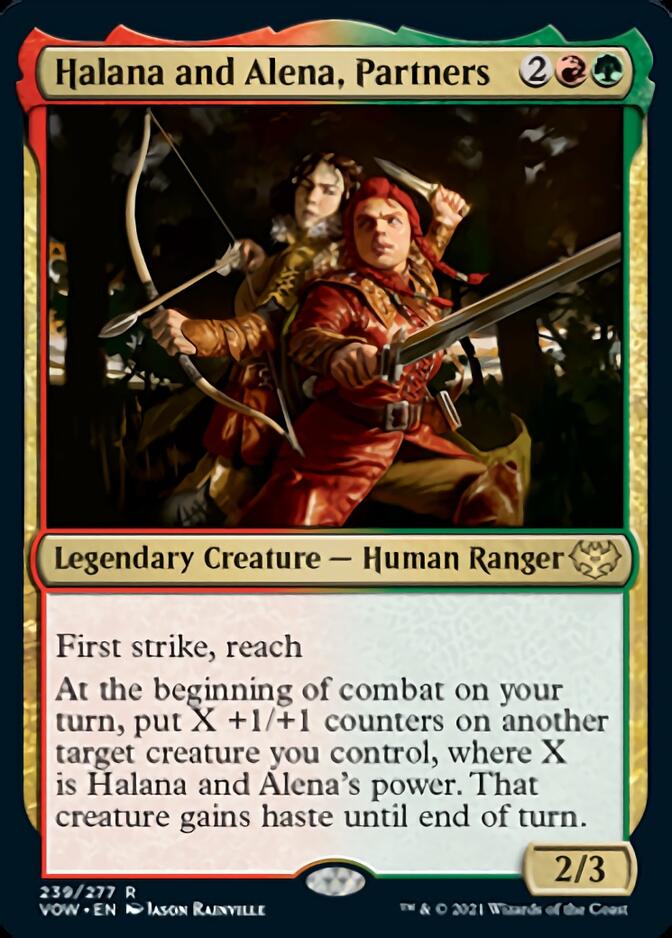 Halana and Alena, Partners [Innistrad: Crimson Vow] | D20 Games