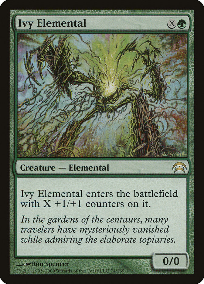 Ivy Elemental [Planechase] | D20 Games