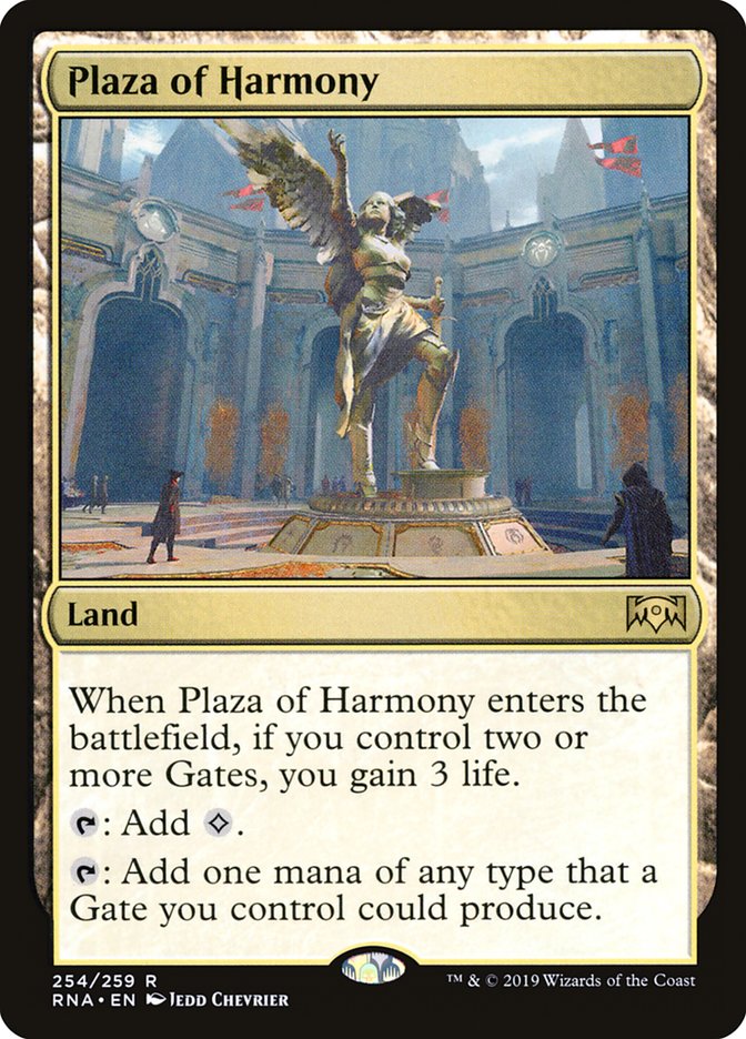 Plaza of Harmony [Ravnica Allegiance] | D20 Games