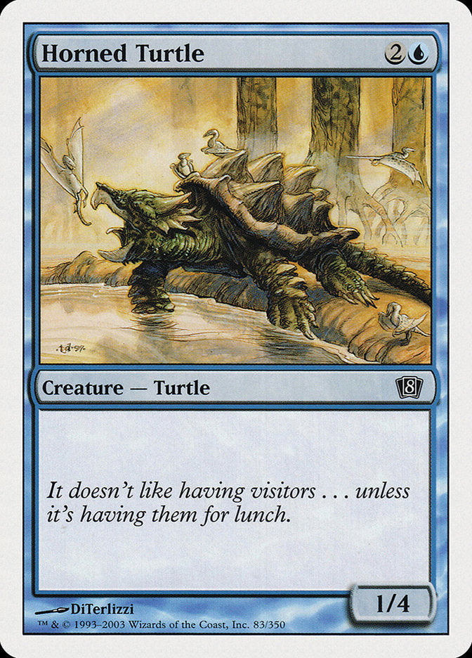 Horned Turtle [Eighth Edition] | D20 Games