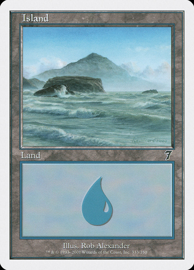 Island (333) [Seventh Edition] | D20 Games