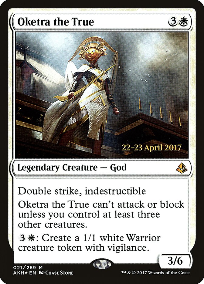 Oketra the True  [Amonkhet Prerelease Promos] | D20 Games