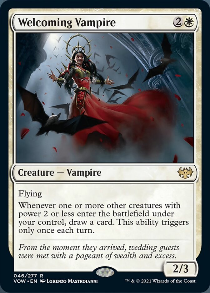 Welcoming Vampire [Innistrad: Crimson Vow] | D20 Games