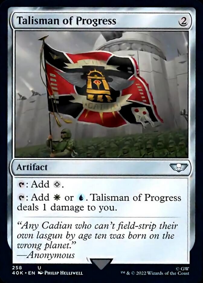 Talisman of Progress [Universes Beyond: Warhammer 40,000] | D20 Games